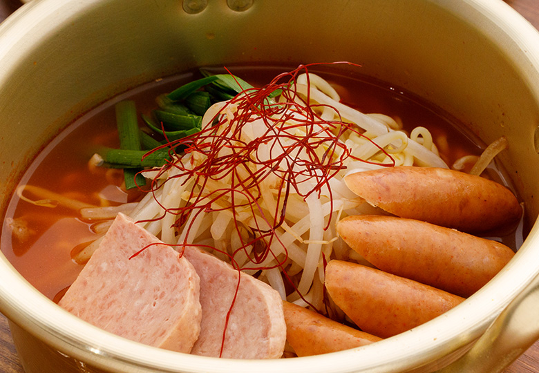 辛ラーメンプテチゲ風