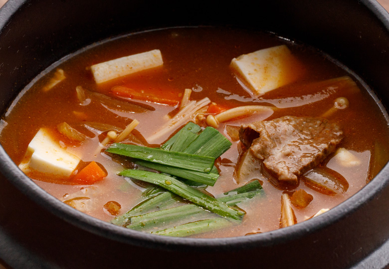 ユッケジャンスープ